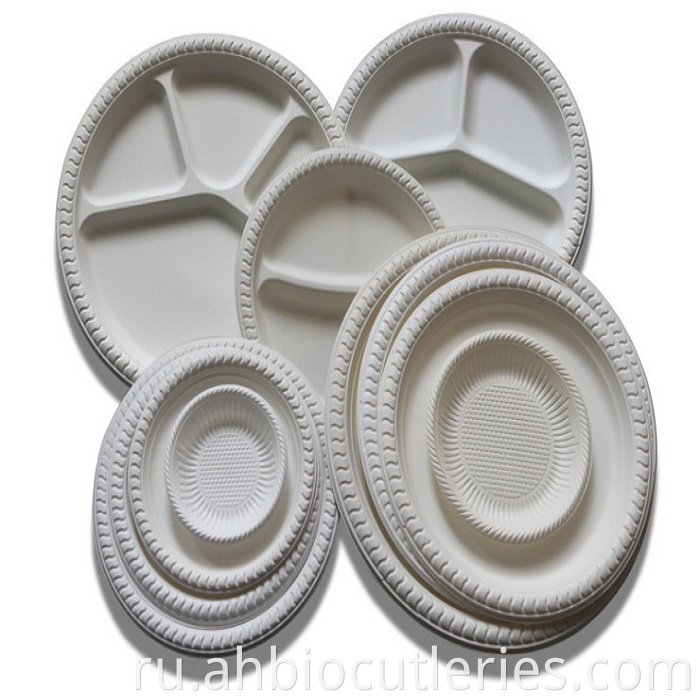 Corn Starch Disposable Plate Jpg